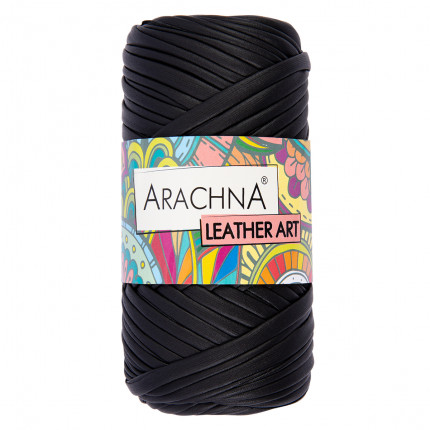 Пряжа для вязания Arachna LEATHER ART  100% полиэстер 160 г  50 м (упаковка 4 шт)