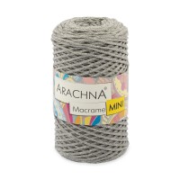 Macrame Mini Цвет 42 серый меланж