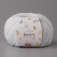Beans 50г, 240м с шелком Цвет 06 нежно-голубой