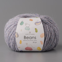 Beans 50г, 240м с шелком Цвет 11 серо-голубой