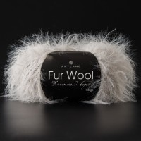 Fur Wool длинный ворс Цвет 05 светло-серый
