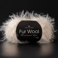 Fur Wool длинный ворс Цвет 67 чайная роза