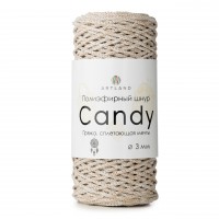 Candy полиэфирный шнур 3мм Цвет 153 красный