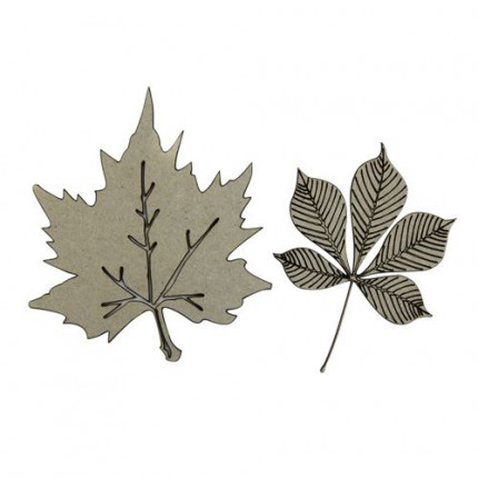 Декоративные элементы "Листья" (арт. 499015)