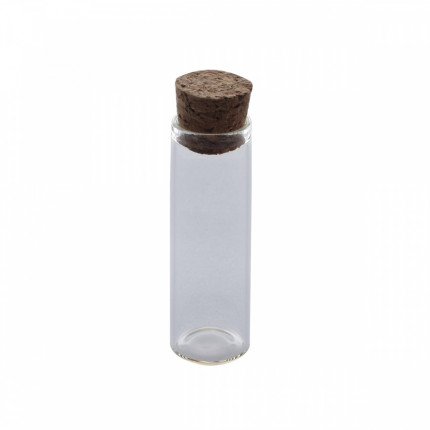 Стеклянная бутылочка с пробкой (арт. 7727035 (AR272))