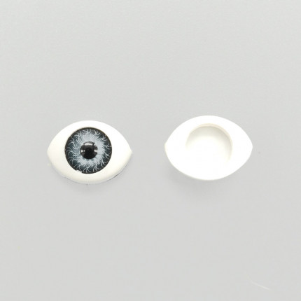 Глазки 8мм, 10шт/упак "Астра" AR1620 цв. серый (арт. 7729308)