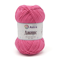 Astra Premium АРС-37601-1-АРС0001246070 Пряжа Astra Premium 'Джинс' (Jeans) 50гр 135м (48% хлопок, 52% акрил) (110 розовый) розовый 