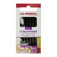 Aurora Иглы ручные Aurora AU-228 для гобеленовой вышивки №18/22 6 шт. Иглы ручные Aurora AU-228 для гобеленовой вышивки №18/22 6 шт. 