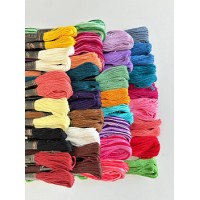 Bestex 60 шт. х 8 Набор мулине №3 Bestex, хлопок, пасма (60 шт. х 8 м) 