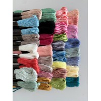 Bestex 60 шт. х 8 Набор мулине №5 Bestex, хлопок, пасма (60 шт. х 8 м) 