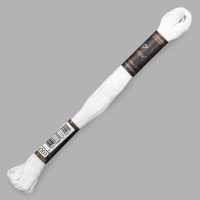 Bestex 135167-00261-A001 Мулине Bestex хлопок 8 м № A001 DMBlanc 