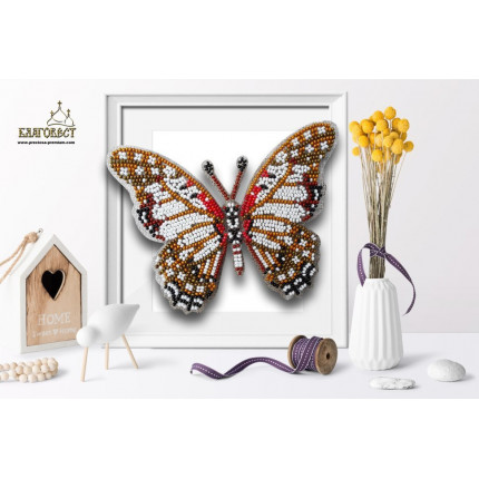 Набор для вышивания 3-D бабочка. Graphium Angolanus 13х10 см (арт. Б-031)