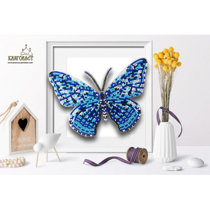 Набор для вышивания 3-D бабочка. Hamadryas Feronia 15х11,5 см (арт. Б-101)
