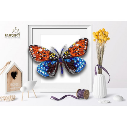 Набор для вышивания 3-D бабочка. Erasmia 15х9 см (арт. Б-106)