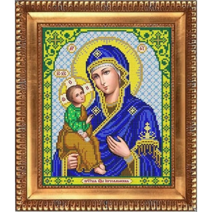 Рисунок на ткани И-4021 Пресвятая Богородица Иерусалимская (арт. И-4021)