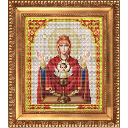 Рисунок на ткани И-4024 Пресвятая Богородица Неупиваемая Чаша (арт. И-4024)