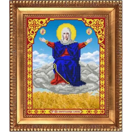 Рисунок на ткани И-4028 Пресвятая Богородица Спорительница хлебов (арт. И-4028)