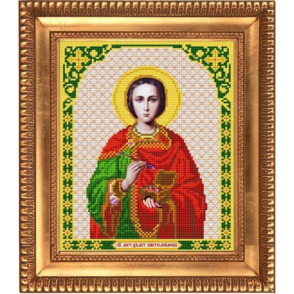 Рисунок на ткани И-4155 Святой Великомученик Целитель Пантелеймон (арт. И-4155)