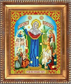 Рисунок на ткани И-5036 Пресвятая Богородица Всех скорбящих радость (арт. И-5036)