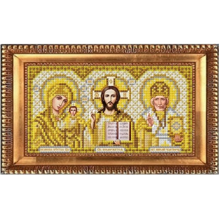 Рисунок на ткани И-5090 Триптих в золоте (арт. И-5090)