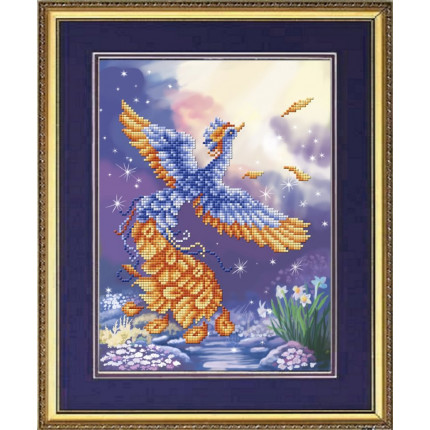 Рисунок на ткани К-4010 Птица счастья (арт. К-4010)
