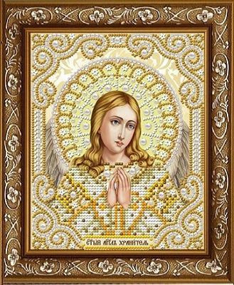 Рисунок на ткани ЖС-5007 Ангель Хранитель в жемчуге (арт. ЖС-5007)
