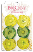 Bo Bunny 71 Бумажные цветы 11411471 "Clover Pansy" 