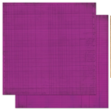 Бумага для скрапбукинга  BoBunny  размер 31х31см (арт 12GJ162, коллекция " Grape Journal") (арт. арт 12GJ162)