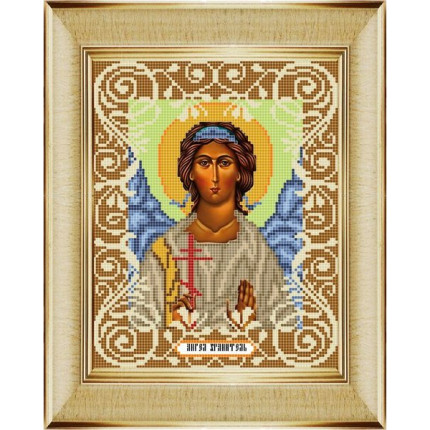 Рисунок на ткани «Божья коровка» 0057 "Ангел Хранитель" 20х25 см , (арт. 0057БК)