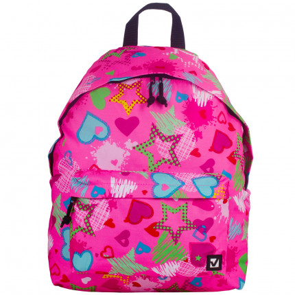 Рюкзак BRAUBERG универсальный, сити-формат, розовый, "Мечта", 20 литров, 41х32х14 см, 226408 (арт. 226408)