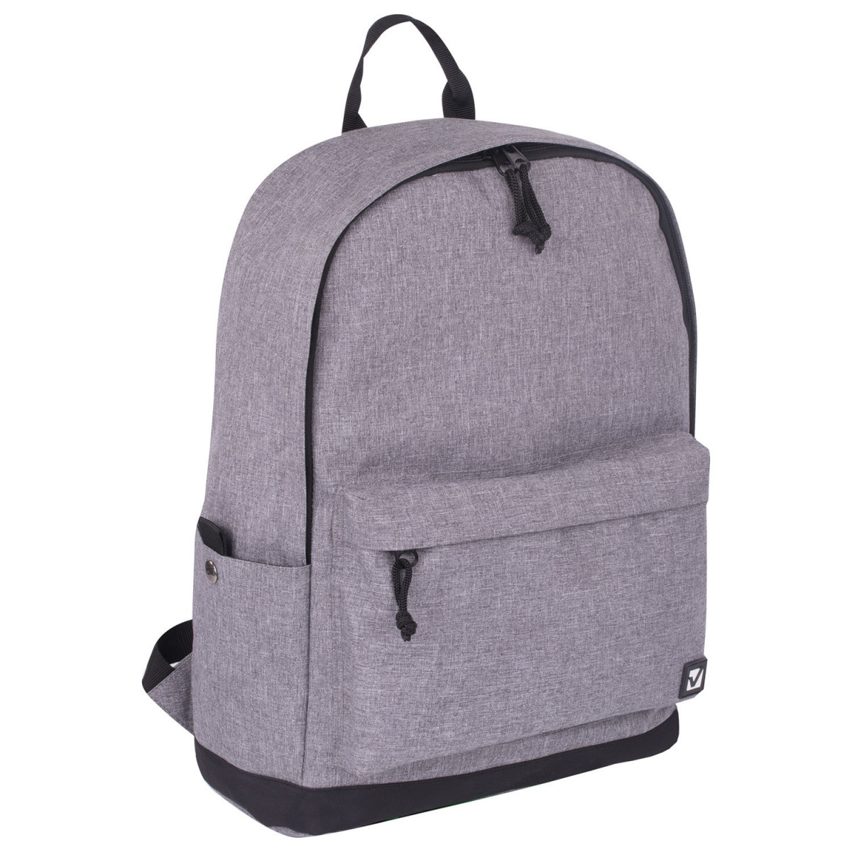 Рюкзак BRAUBERG универсальный, сити-формат, "Grey Melange", с защитой от влаги, 43х30х17 см, 228842 (арт. 228842)