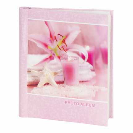 Фотоальбом BRAUBERG на 10 магнитных листов, 23х28 см, "На память", розовый, 390682 (арт. 390682)