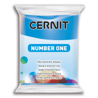 Cernit 146283-00007 CE0900056 Пластика полимерная запекаемая 'Cernit № 1' 56-62 гр. (200 голубой) 