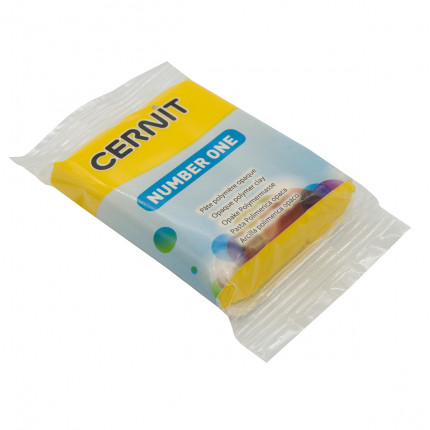 CE0900056 Пластика полимерная запекаемая 'Cernit № 1' 56-62 гр. (700 желтый) (арт. 146283-00025)