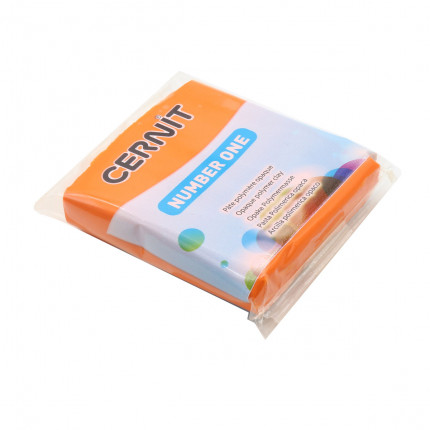 CE0900056 Пластика полимерная запекаемая 'Cernit № 1' 56-62 гр. (752 оранжевый) (арт. 146283-00027)