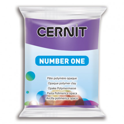 CE0900056 Пластика полимерная запекаемая 'Cernit № 1' 56-62 гр. (900 фиолетовый) (арт. 146283-00032)