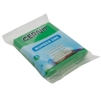 Cernit 146283-00050 CE0900056 Пластика полимерная запекаемая 'Cernit № 1' 56-62 гр. (652 зеленый лишайник) 