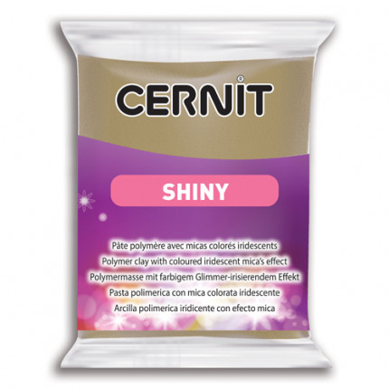 Пластика полимерная запекаемая 'Cernit 'SHINY' блестящий 56гр. CE0890056  (050 золото) (арт. 7716278-00001)