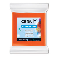 Cernit 7717808-00011 CE090025 Пластика полимерная запекаемая 'Cernit № 1' 250гр. (752 оранжевый) 