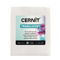 Cernit 7721005-00001 CE0920250 Пластика полимерная запекаемая 'Cernit 'TRANSLUCENT' прозрачный 250 гр. (005 белый) 