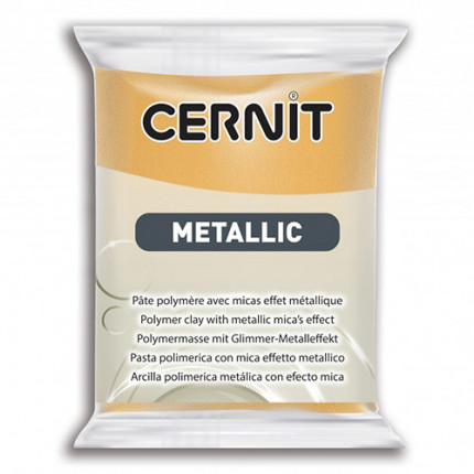 Пластика полимерная запекаемая 'Cernit METALLIC' 56 гр. CE0870056  (050 золото) (арт. 7724713-00002)
