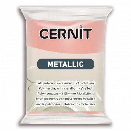 Пластика полимерная запекаемая 'Cernit METALLIC' 56 гр. CE0870056  (052 розовое золото) (арт. 7724713-00005)