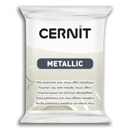 Пластика полимерная запекаемая 'Cernit METALLIC' 56 гр. CE0870056  (085 перламутровый) (арт. 7724713-00016)