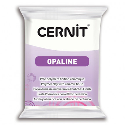 Пластика полимерная запекаемая 'Cernit OPALINE' 56 гр. CE0880056  (010 белый) (арт. 7724714-00001)