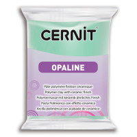 Cernit 7724714-00008 Пластика полимерная запекаемая 'Cernit OPALINE' 56 гр. CE0880056  (640 зеленая мята) 