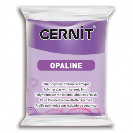 Пластика полимерная запекаемая 'Cernit OPALINE' 56 гр. CE0880056  (900 фиолетовый) (арт. 7724714-00013)