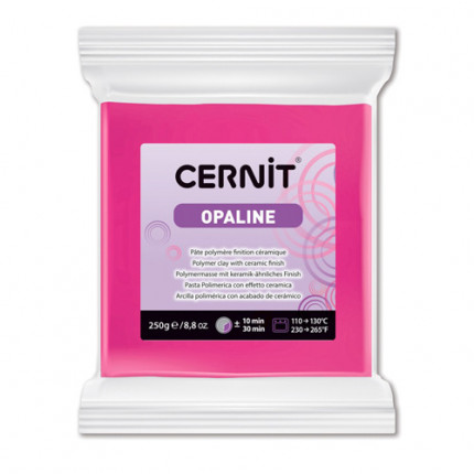 CE0880250 Пластика полимерная запекаемая 'Cernit OPALINE' 250 гр. (460 маджента) (арт. 7724715-00002)