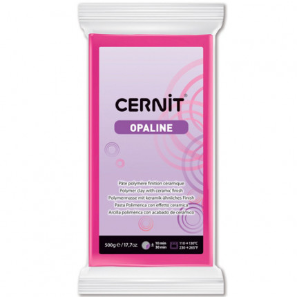 CE0880500 Пластика полимерная запекаемая 'Cernit OPALINE' 500 гр. (460 маджента) (арт. 7724716-00001)