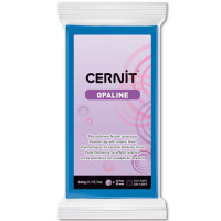 Cernit 7724716-00003 CE0880500 Пластика полимерная запекаемая 'Cernit OPALINE' 500 гр. (261 синий) 
