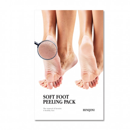 Отшелушивающая маска-носки для ног Hinijini Soft Foot Peeling Pack (арт. CH/A(MFT)-02)